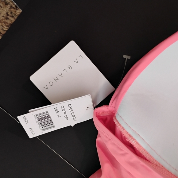 Brand‎ New Halter  La Blanca Swimsuit – Size 12 NWT- #1SALE FINAL PRICE - Picture 3 of 4